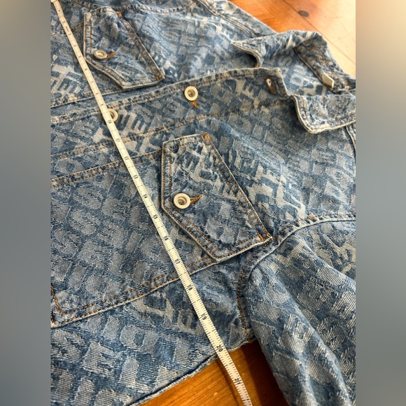 Diesel Women’s logo Jeans Jacket Size S - Picture 9 of 11